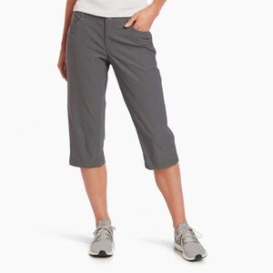 Kuhl Trekkr Pants Womens 14 Gray KuhlKURVE Hiking Outdoor Stretch Travel NWT